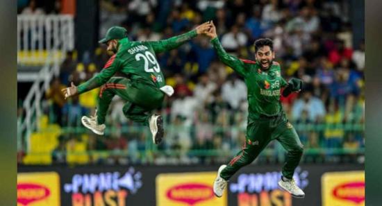දෙවැනි එක්දින තරගයේ ජය බංග්ලාදේශයට